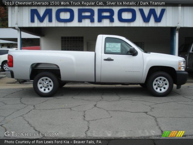 2013 Chevrolet Silverado 1500 Work Truck Regular Cab in Silver Ice Metallic