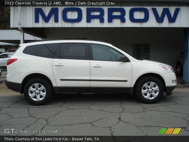 2012 Chevrolet Traverse LS AWD in White