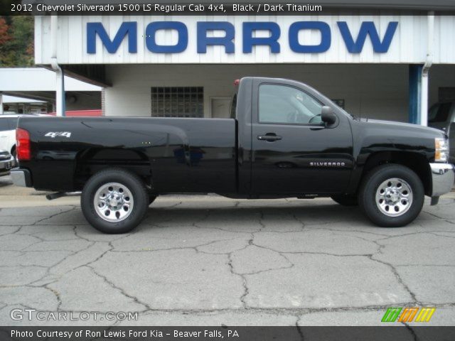 2012 Chevrolet Silverado 1500 LS Regular Cab 4x4 in Black