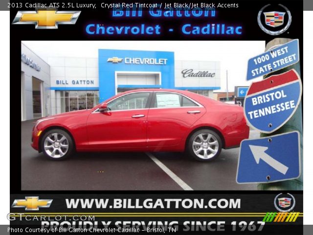 2013 Cadillac ATS 2.5L Luxury in Crystal Red Tintcoat