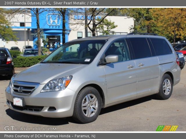 2007 Honda Odyssey EX-L in Silver Pearl Metallic