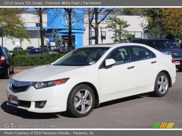 2010 Acura TSX Sedan in Premium White Pearl