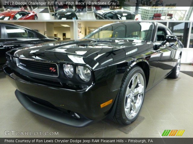 2012 Dodge Challenger R/T Plus in Pitch Black