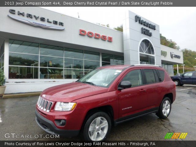 2013 Jeep Compass Sport 4x4 in Deep Cherry Red Crystal Pearl