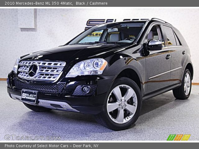 2010 Mercedes-Benz ML 350 4Matic in Black