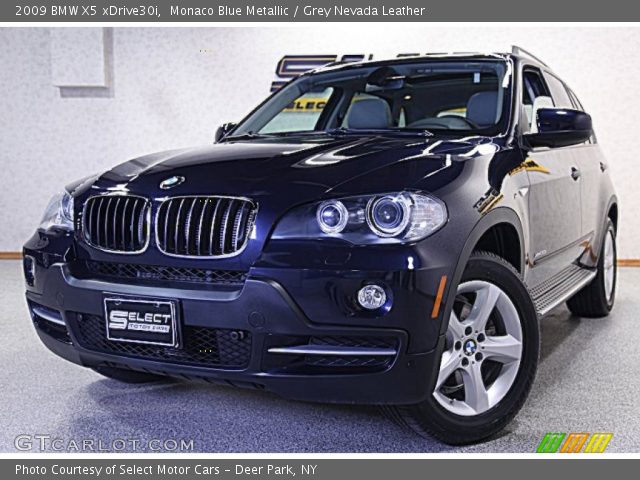2009 BMW X5 xDrive30i in Monaco Blue Metallic