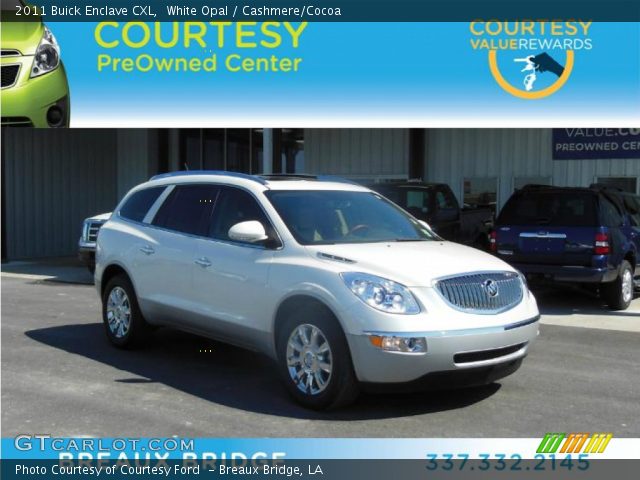 2011 Buick Enclave CXL in White Opal