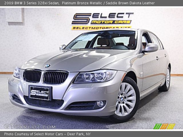 2009 BMW 3 Series 328xi Sedan in Platinum Bronze Metallic