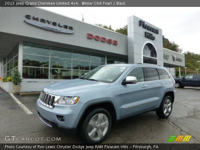 2013 Jeep Grand Cherokee Limited 4x4 in Winter Chill Pearl