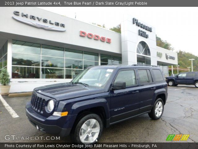 2013 Jeep Patriot Latitude 4x4 in True Blue Pearl