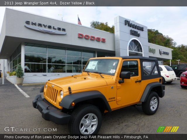 2013 Jeep Wrangler Sport 4x4 in Dozer Yellow