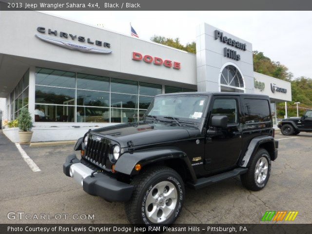 2013 Jeep Wrangler Sahara 4x4 in Black
