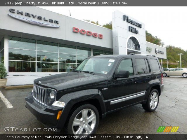 2012 Jeep Liberty Jet 4x4 in Brilliant Black Crystal Pearl