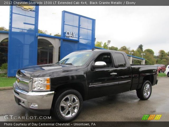 2012 Chevrolet Silverado 1500 LT Extended Cab 4x4 in Black Granite Metallic