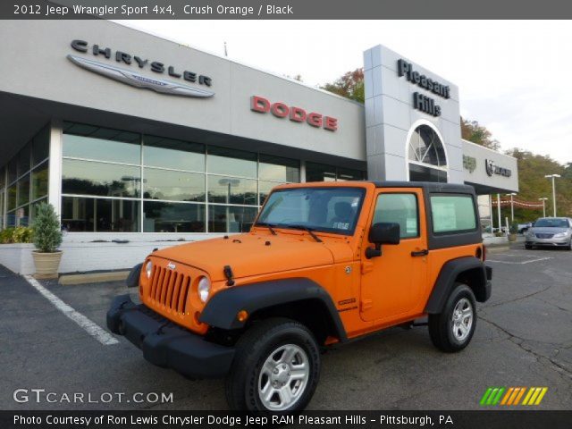 2012 Jeep Wrangler Sport 4x4 in Crush Orange