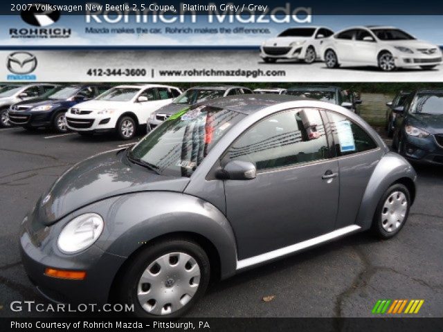 2007 Volkswagen New Beetle 2.5 Coupe in Platinum Grey