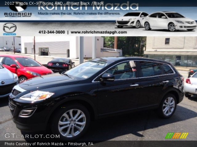 2012 Mazda CX-9 Touring AWD in Brilliant Black