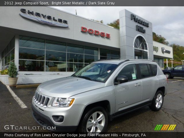 2012 Jeep Compass Sport in Bright Silver Metallic