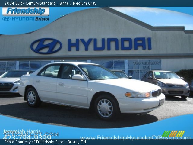 2004 Buick Century Standard in White