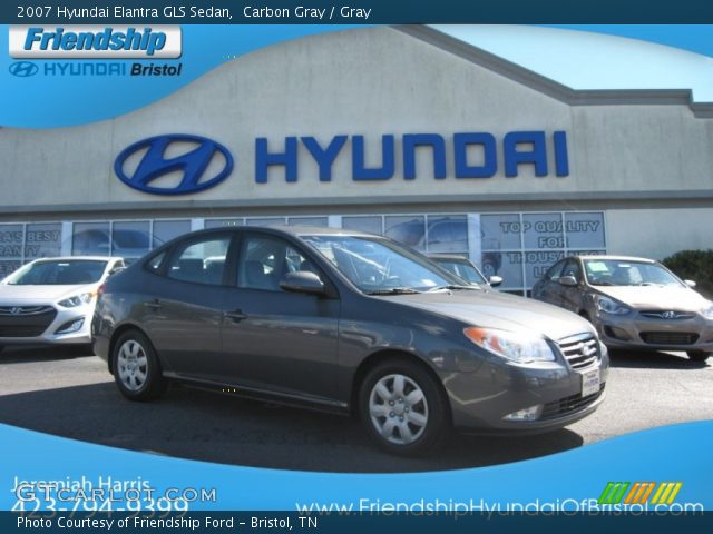 2007 Hyundai Elantra GLS Sedan in Carbon Gray