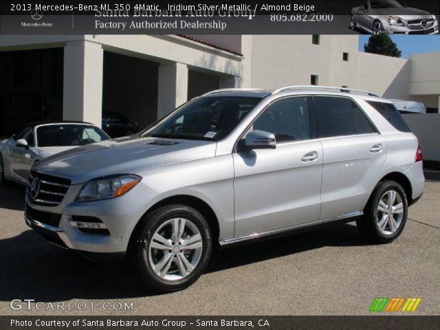 2013 Mercedes-Benz ML 350 4Matic in Iridium Silver Metallic