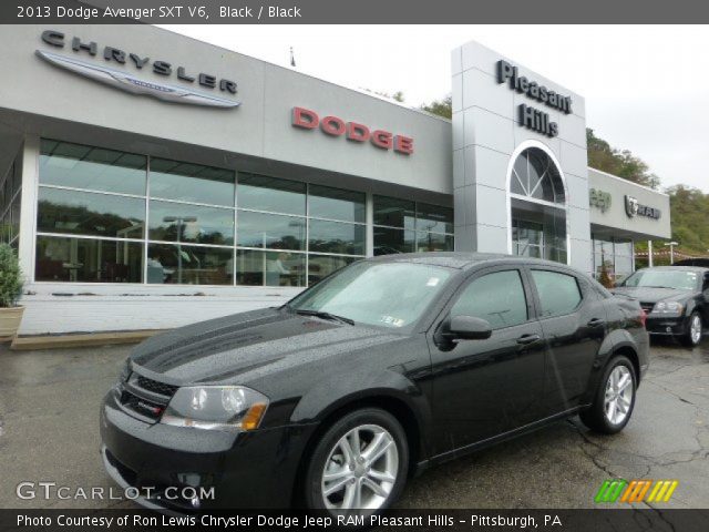 2013 Dodge Avenger SXT V6 in Black
