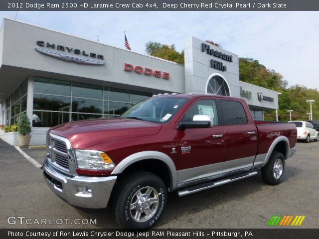2012 Dodge Ram 2500 HD Laramie Crew Cab 4x4 in Deep Cherry Red Crystal Pearl