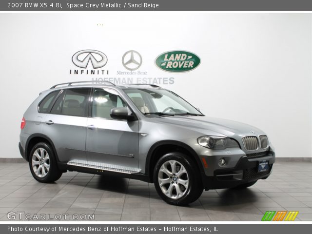 2007 BMW X5 4.8i in Space Grey Metallic