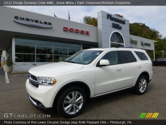 2012 Dodge Durango Crew AWD in Stone White