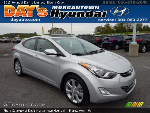 2013 Hyundai Elantra Limited in Silver