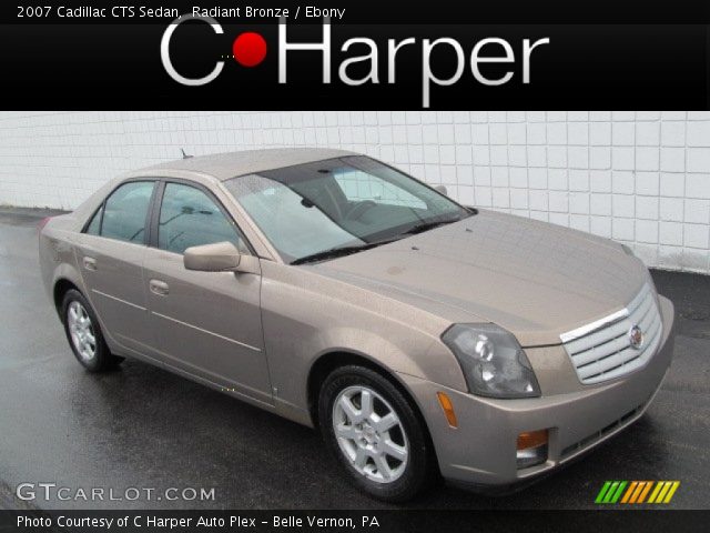 2007 Cadillac CTS Sedan in Radiant Bronze