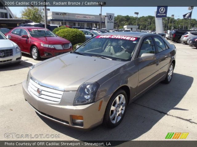 2006 Cadillac CTS Sedan in Radiant Bronze