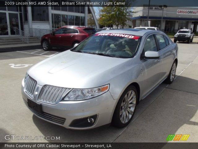 2009 Lincoln MKS AWD Sedan in Brilliant Silver Metallic
