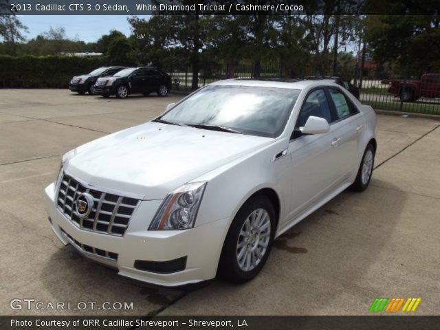 2013 Cadillac CTS 3.0 Sedan in White Diamond Tricoat