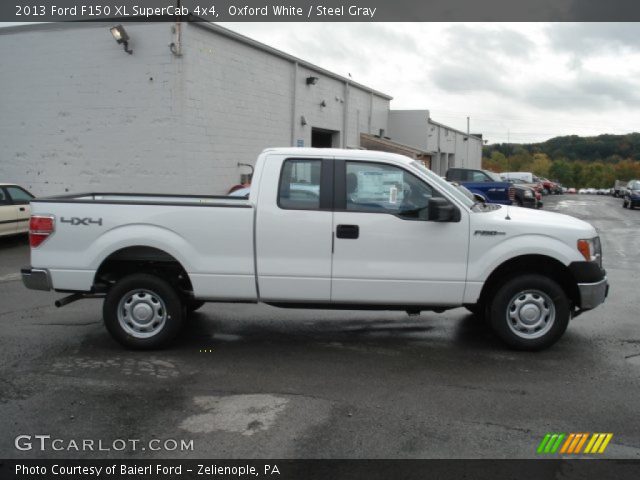 2013 Ford F150 XL SuperCab 4x4 in Oxford White