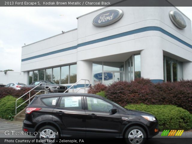 2013 Ford Escape S in Kodiak Brown Metallic