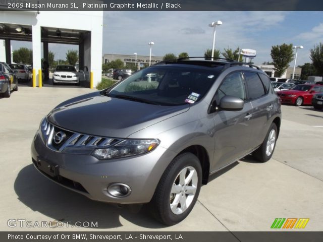 2009 Nissan Murano SL in Platinum Graphite Metallic