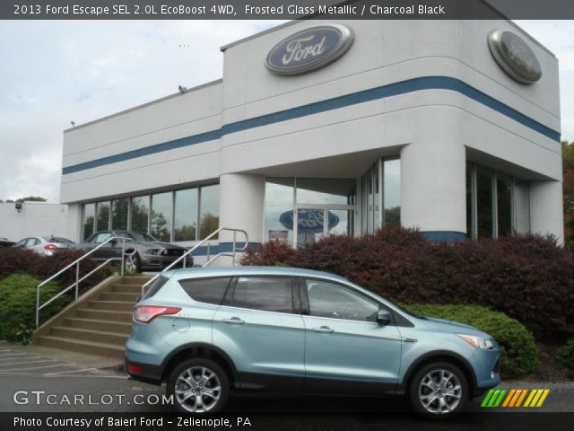 2013 Ford Escape SEL 2.0L EcoBoost 4WD in Frosted Glass Metallic