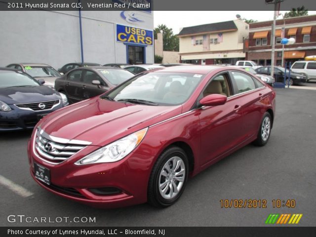 2011 Hyundai Sonata GLS in Venetian Red