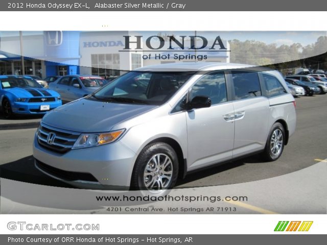 2012 Honda Odyssey EX-L in Alabaster Silver Metallic