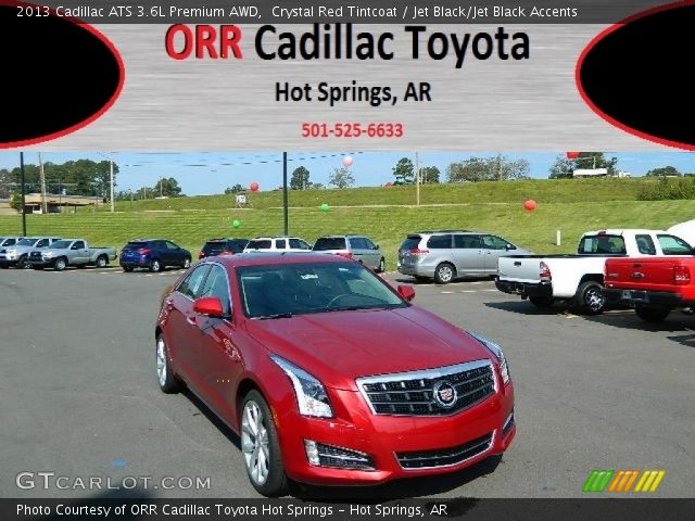 2013 Cadillac ATS 3.6L Premium AWD in Crystal Red Tintcoat