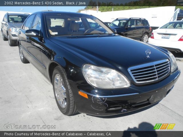 2002 Mercedes-Benz S 430 Sedan in Black