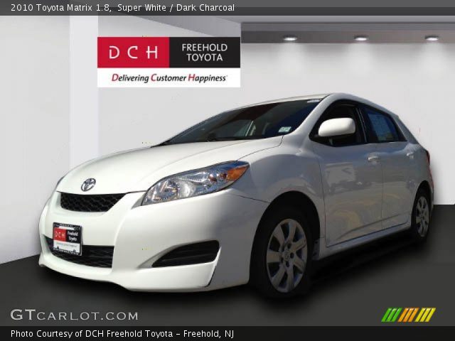 2010 Toyota Matrix 1.8 in Super White