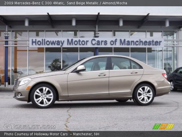 2009 Mercedes-Benz C 300 4Matic in Sand Beige Metallic