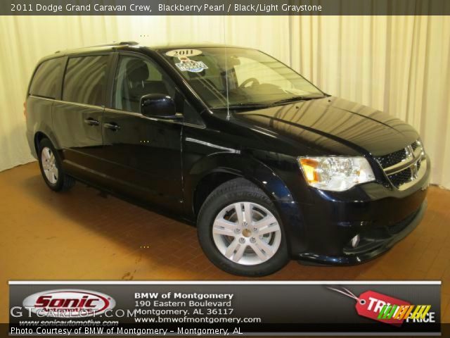 2011 Dodge Grand Caravan Crew in Blackberry Pearl