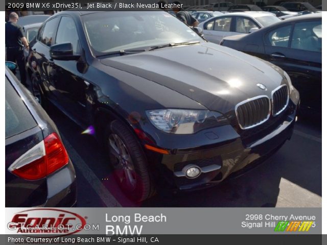 2009 BMW X6 xDrive35i in Jet Black