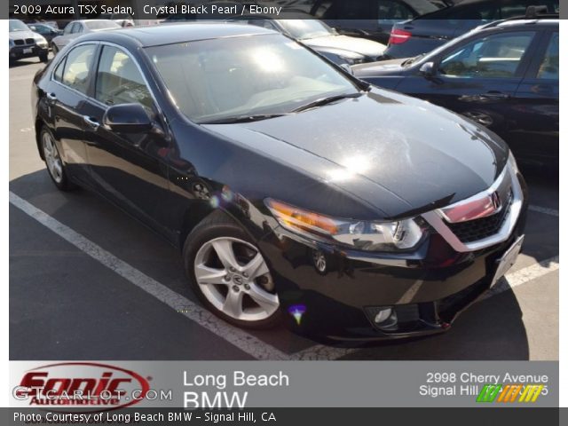 2009 Acura TSX Sedan in Crystal Black Pearl