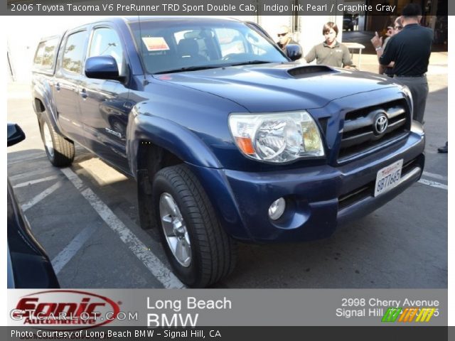 2006 Toyota Tacoma V6 PreRunner TRD Sport Double Cab in Indigo Ink Pearl
