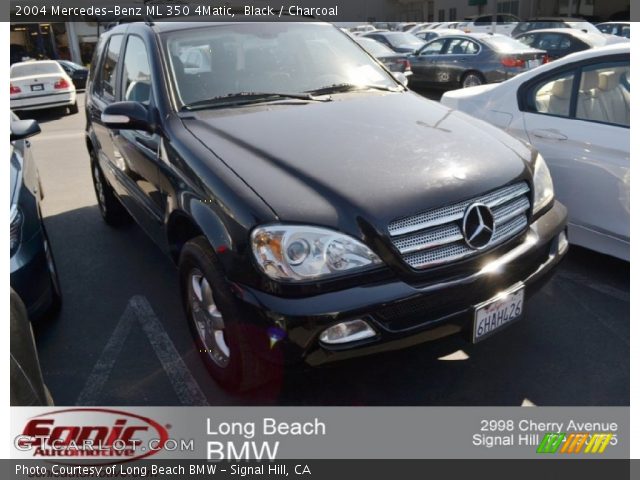 2004 Mercedes-Benz ML 350 4Matic in Black