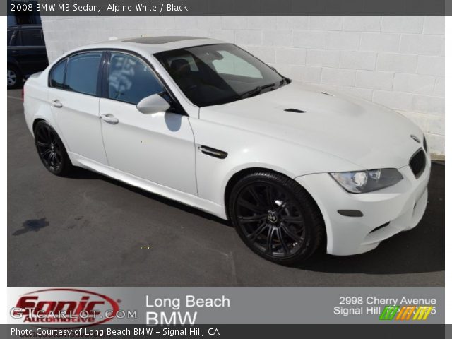 2008 BMW M3 Sedan in Alpine White